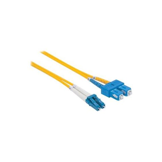 Intellinet Fibre Optic Patch Cable, OS2, LC/SC, 2m, Yell | 473972
