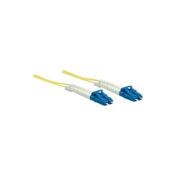 Intellinet Fibre Optic Patch Cable, OS2, LC/LC, 1m, Yell | 516785