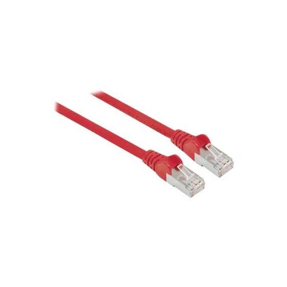 Intellinet Network Patch Cable, Cat6, 0.5m, Red, Copper, | 735247