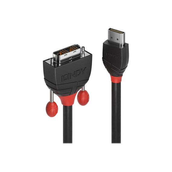 Lindy Black Line - Video cable - single link - HDMI (M) t | 36274