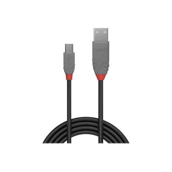 Lindy Anthra Line - USB cable - USB (M) to mini-USB Type  | 36725