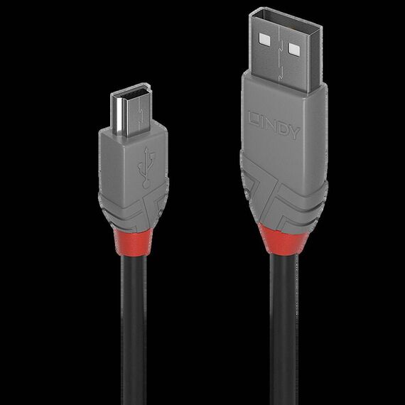 Lindy Anthra Line - USB cable - USB (M) to mini-USB Type  | 36725