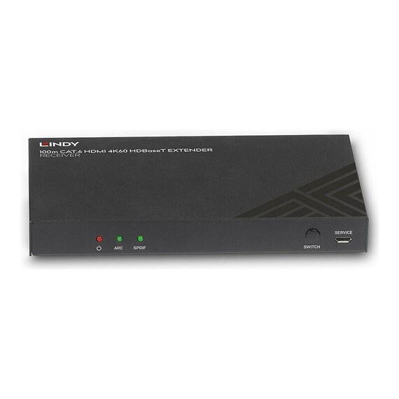 LINDY - Video/audio/infrared/serial extender - receiver - | 38342