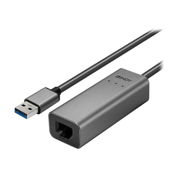 Lindy - Network adapter - USB 3.0 - 2.5GBase-T x 1 - silv | 43313