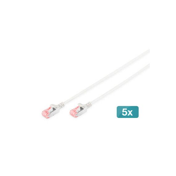 DIGITUS Slim - Patch cable - RJ-45 (M) to RJ-45  | DK-1624-100S-5