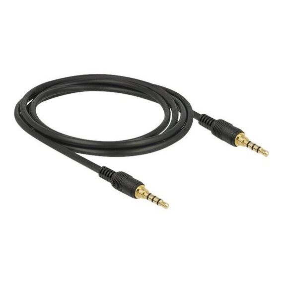 Delock - Audio cable - 4-pole mini jack male to 4-pole mi | 85598