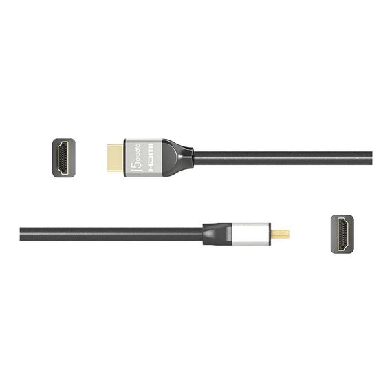 j5create JDc52 - HDMI cable with Ethernet - HDMI male t | JDC52-N