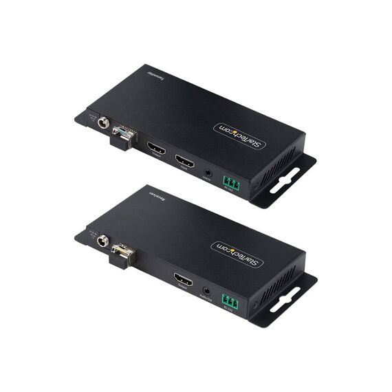 StarTech.com 4K HDMI over Fiber Extender Kit, 4K  | ST121HD20FXA2