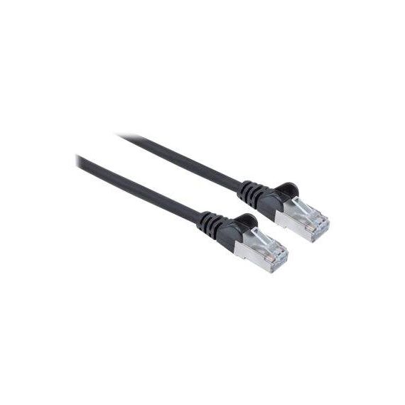 Intellinet Network Patch Cable, Cat6A, 0.5m, Black, Copp | 318754