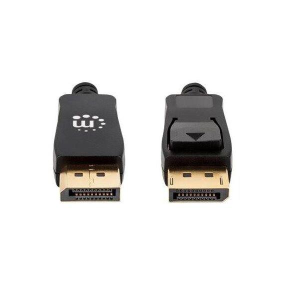 Manhattan DisplayPort 1.4 Cable, 8K@60hz, 3m, Braided Ca | 353625