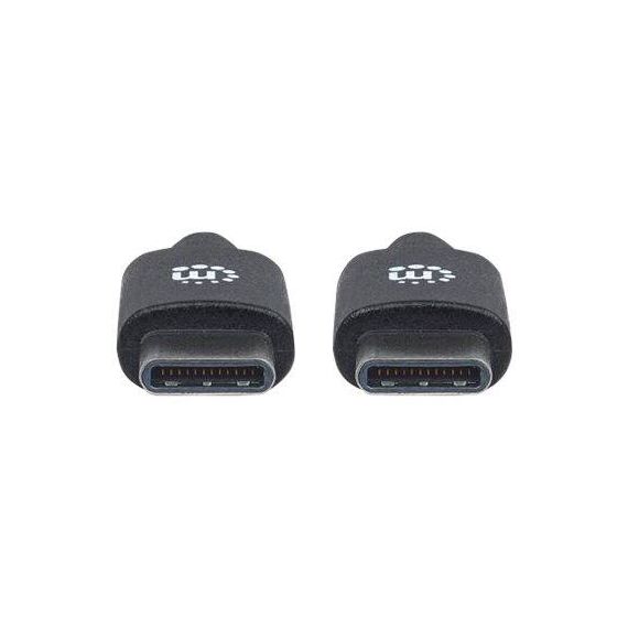 Manhattan USB-C to USB-C Cable, 3m, Male to Male, Black, | 354882