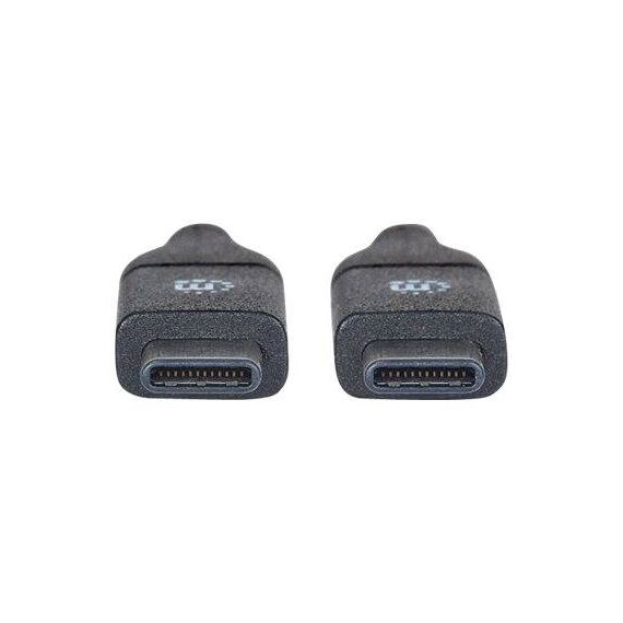 Manhattan USB-C to USB-C Cable, 50cm, Male to Male, Blac | 354899