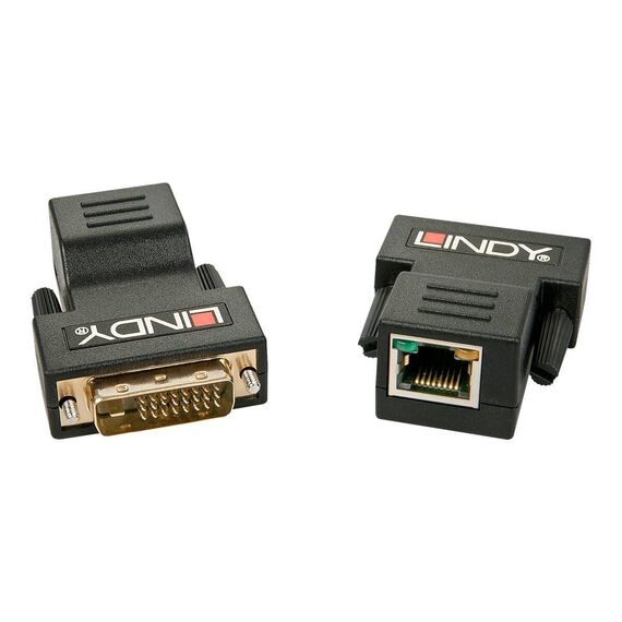 LINDY Extender CAT5e/6 DVI Extender - Video extender - RJ | 38300