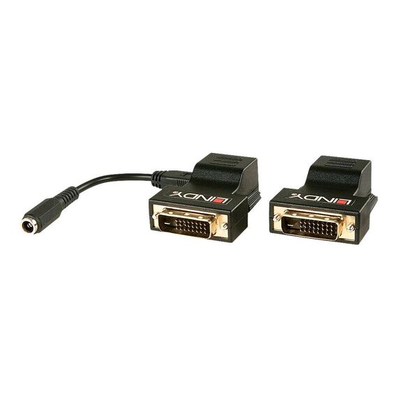 LINDY Extender CAT5e/6 DVI Extender - Video extender - RJ | 38300