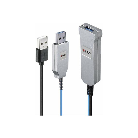 Lindy - USB cable - USB (M) to USB (F) - USB 3.1 Gen1 - 3 | 43345