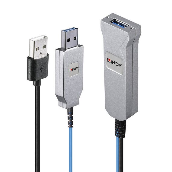 Lindy - USB cable - USB (M) to USB (F) - USB 3.1 Gen1 - 3 | 43345