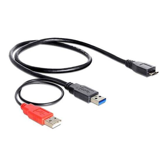 Delock - USB cable - USB Type A (M) to USB (power only),  | 82909