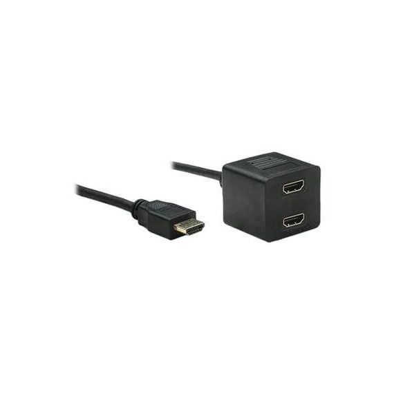 Techly Video Splitter Cable HDMI M to 2 x HDMI  | ICOC-HDMI-F-002