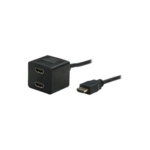 Techly Video Splitter Cable HDMI M to 2 x HDMI  | ICOC-HDMI-F-002