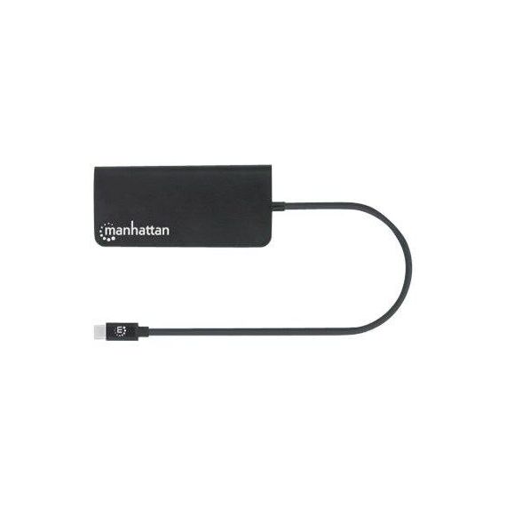 Manhattan USB-C Dock/Hub with Card Reader, Ports (x5) Et | 152372