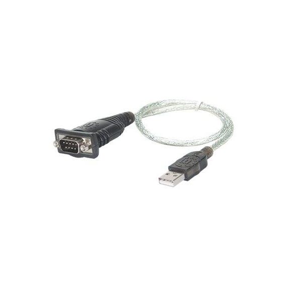 Manhattan USB-A to Serial Converter cable, 45cm, Male to | 205146