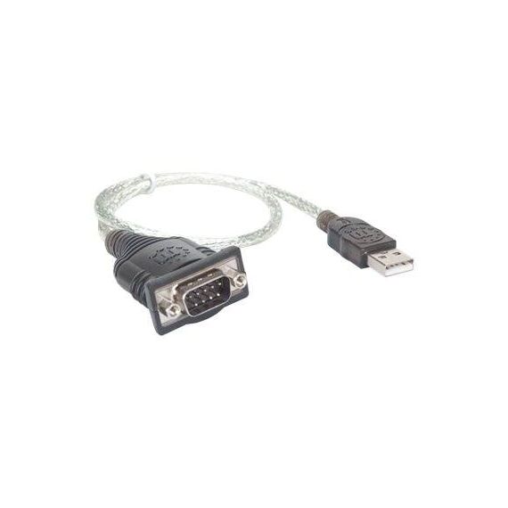 Manhattan USB-A to Serial Converter cable, 45cm, Male to | 205146