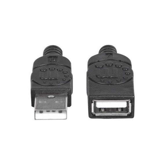 Manhattan USB-A to USB-A Extension Cable, 1m, Male to Fe | 308519