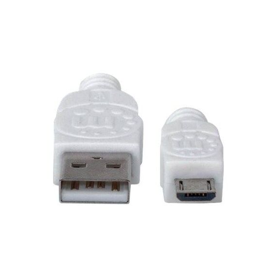 Manhattan USB-A to Micro-USB Cable, 1.8m, Male to Male,  | 324069