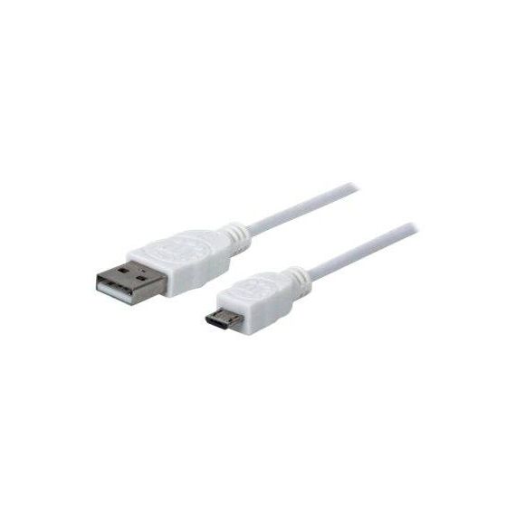 Manhattan USB-A to Micro-USB Cable, 1.8m, Male to Male,  | 324069