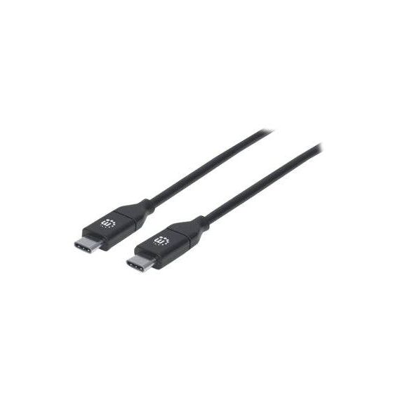 Manhattan USB-C to USB-C Cable, 2m, Male to Male, 480 Mb | 355247