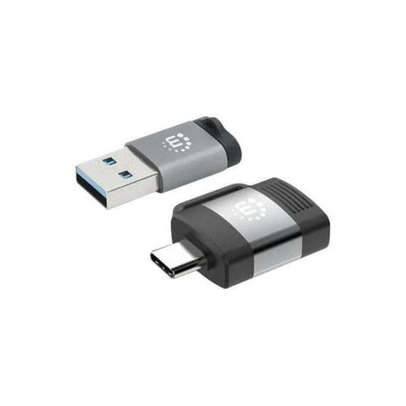 Manhattan - USB-C adapter kit - USB 3.2 Gen 1 - 3 A - bl | 356329