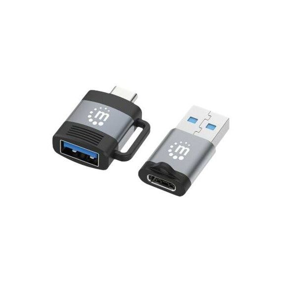 Manhattan - USB-C adapter kit - USB 3.2 Gen 1 - 3 A - bl | 356329