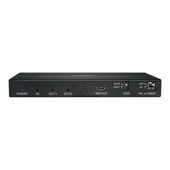 Lindy HDMI 2.0 18G Splitter with Audio - Video/audio spli | 38230