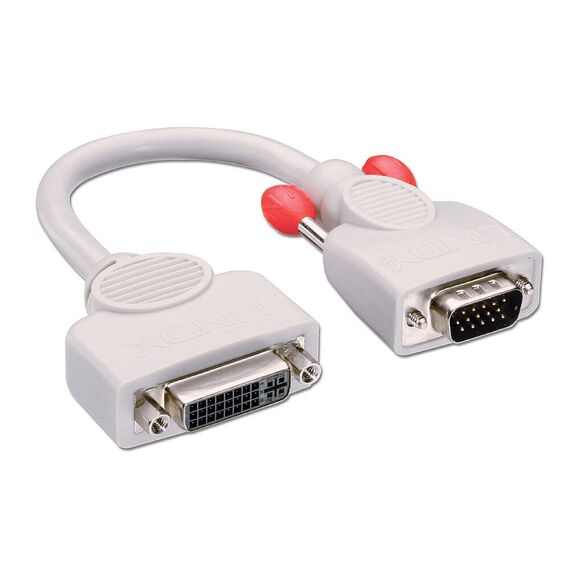 Lindy Premium - Display adapter - DVI-I (F) to HD-15 (VGA | 41223