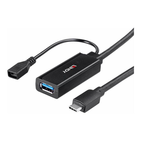 Lindy - USB cable - USB Type A, Micro-USB Type B (F) to 2 | 43344