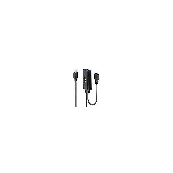 Lindy - USB cable - USB Type A, Micro-USB Type B (F) to 2 | 43344