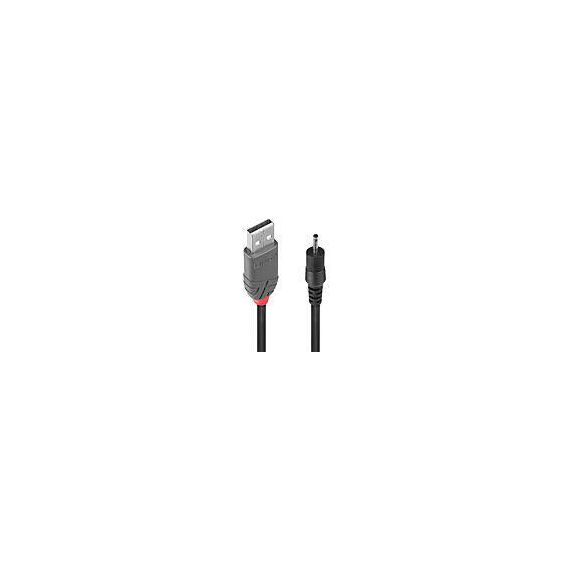 Lindy - USB power cable - DC jack 2.3 x 0.7 mm (M) to USB | 70265