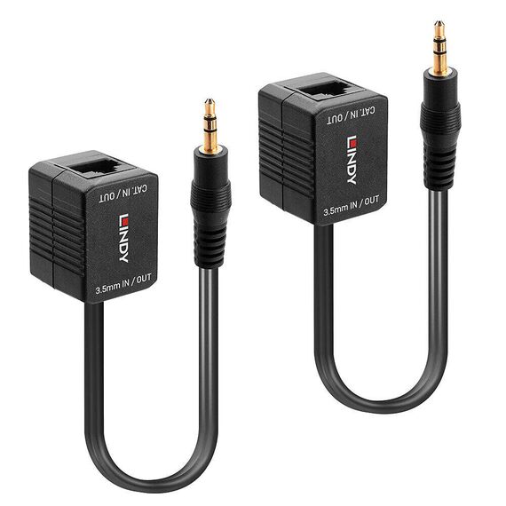 LINDY CAT5/6 Stereo Audio Extender - Audio extender - up  | 70450