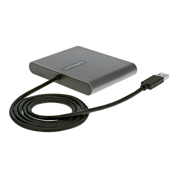 StarTech.com USB 3.0 to 4 HDMI Adapter, External Video | USB32HD4