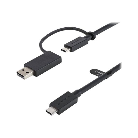 StarTech.com 3ft (1m) USB C Cable w/ USB-A Adapter Don | USBCCADP
