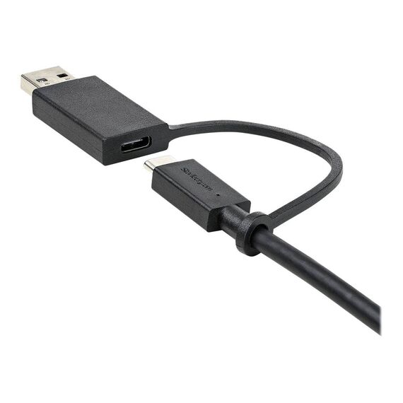 StarTech.com 3ft (1m) USB C Cable w/ USB-A Adapter Don | USBCCADP