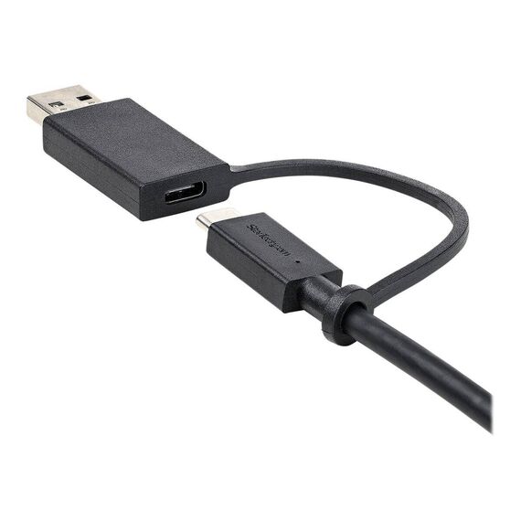 StarTech.com 3ft (1m) USB C Cable w/ USB-A Adapter Don | USBCCADP