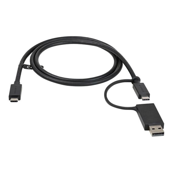 StarTech.com 3ft (1m) USB C Cable w/ USB-A Adapter Don | USBCCADP