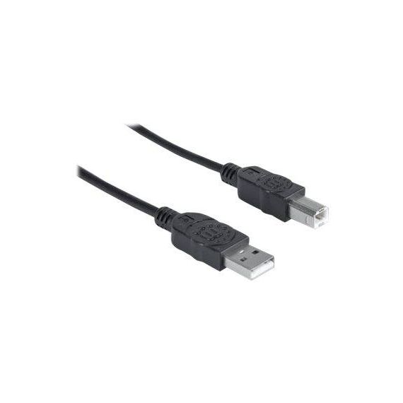 Manhattan USB-A to USB-B Cable, 5m, Male to Male, 480 Mb | 337779