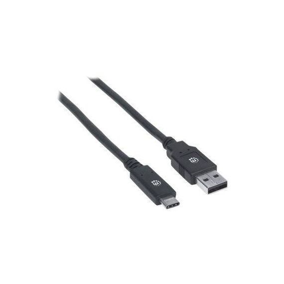 Manhattan USB-C to USB-A Cable, 2m, Male to Male, 5 Gbps | 354974