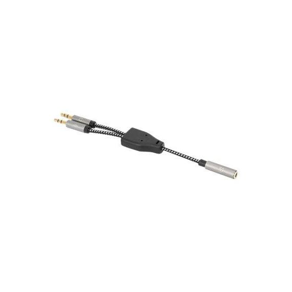 Manhattan Headset Adapter Cable with Stereo Audio Y-Spli | 356121