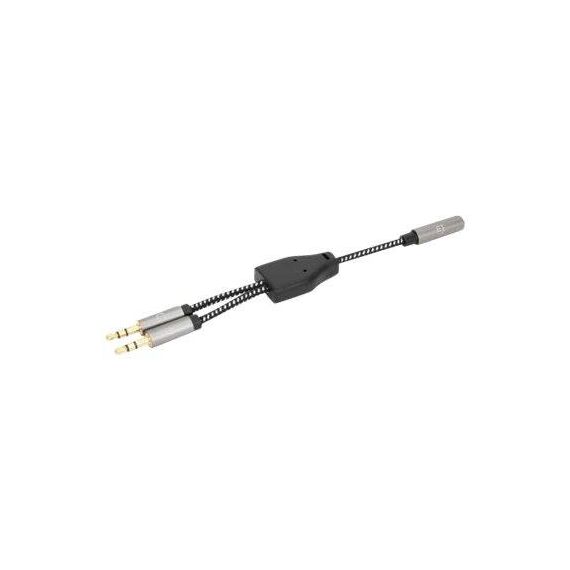Manhattan Headset Adapter Cable with Stereo Audio Y-Spli | 356121