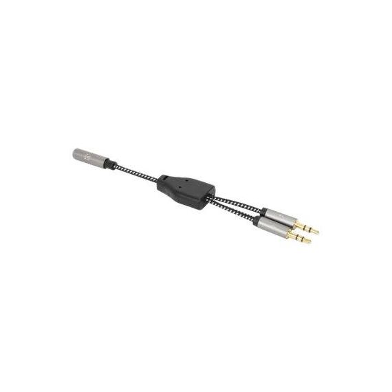 Manhattan Headset Adapter Cable with Stereo Audio Y-Spli | 356121