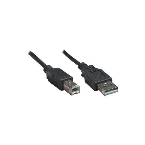 Manhattan USB-A to USB-B Cable, 0.5m, Male to Male, 480  | 374507