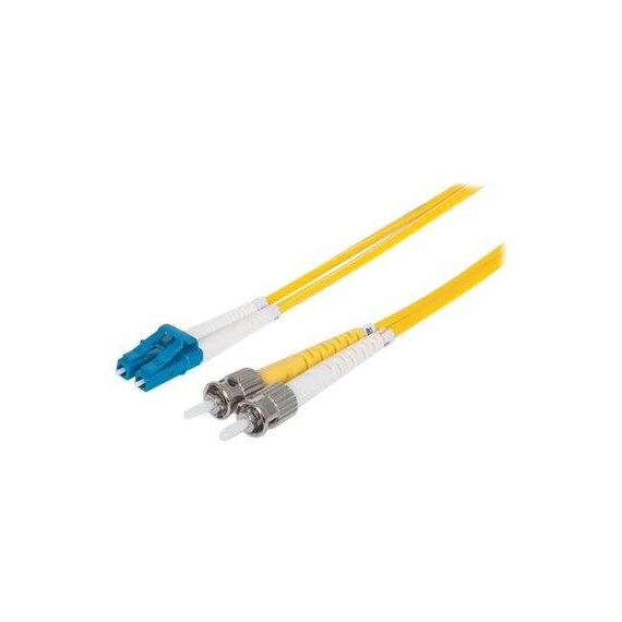 Intellinet Fibre Optic Patch Cable, OS2, LC/ST, 3m, Yell | 516952